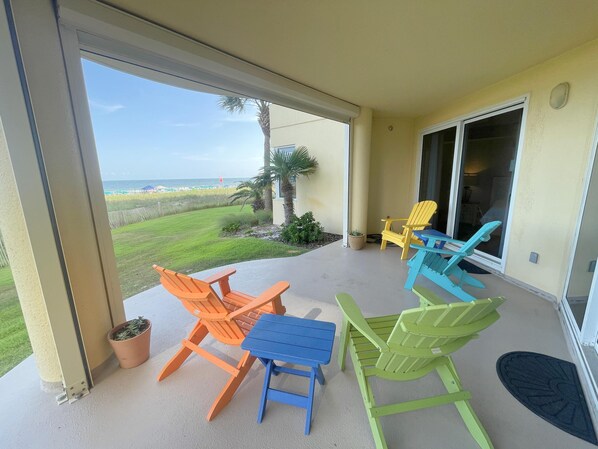 Condo, Multiple Beds (Beach Colony Tower 1B) | Terrace/patio