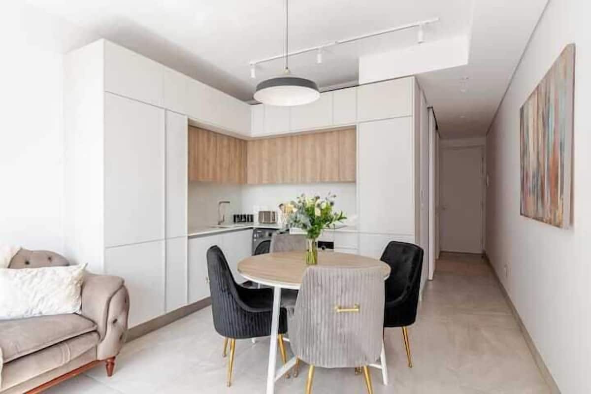 Deluxe-Apartment, Stadtblick | Wohnbereich