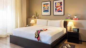 Innside, Habitación, 1 cama de matrimonio grande | Wifi gratis y ropa de cama