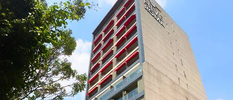 Façade de l’hébergement