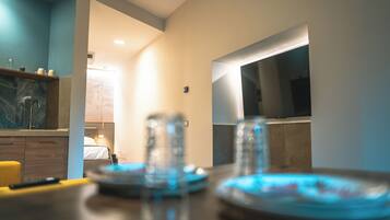 Suite Studio Junior, patio, vue jardin