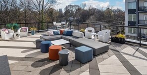 Terrace/patio - Luxury Midtown 2bed 12-B1 (Atlanta)