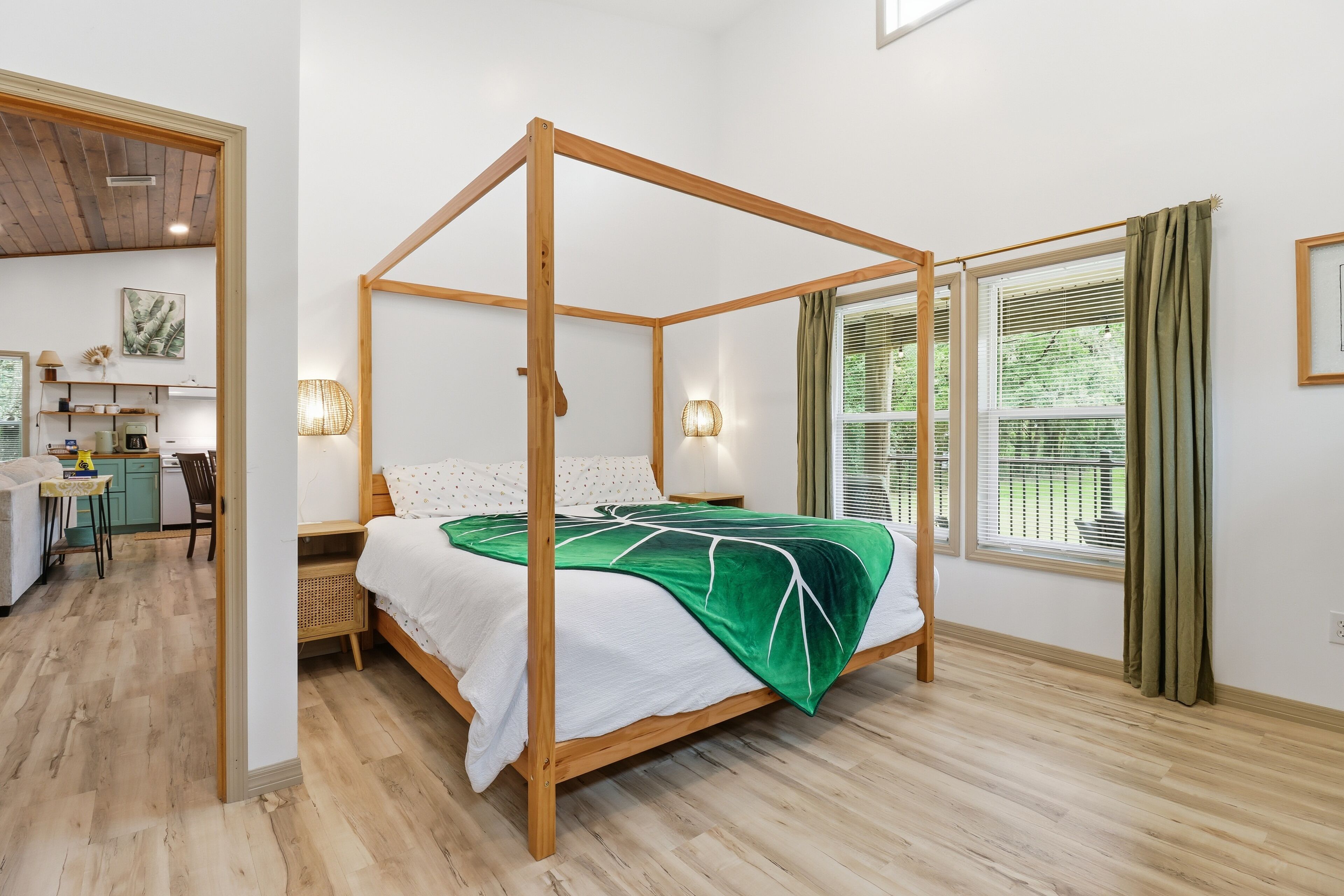 1 chambre, fer et planche à repasser, Wi-Fi, draps fournis