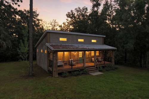 Sea Cow Retreat - Near Springs + Porch, Covered Deck & Fire Pit