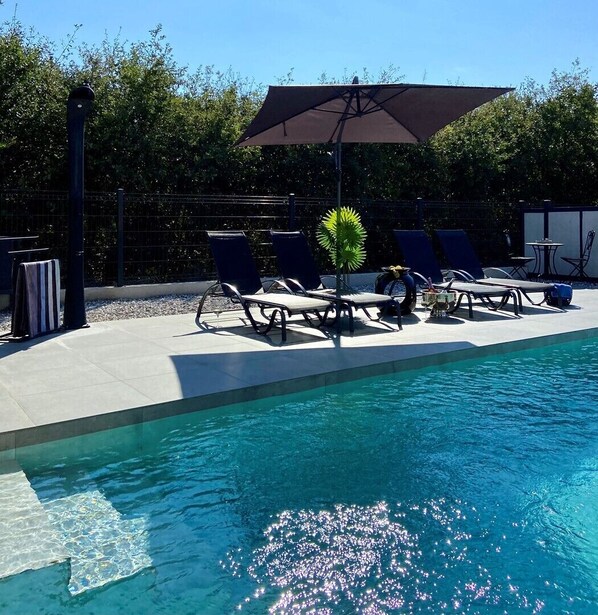 Una piscina climatizada