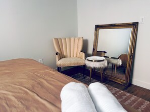 Desk, iron/ironing board, free WiFi, bed sheets