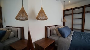 2 chambres, draps fournis