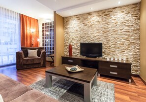 Living area - Private, comfortable apartment in the 5* AQUARIUS SPA complex (Unknown)