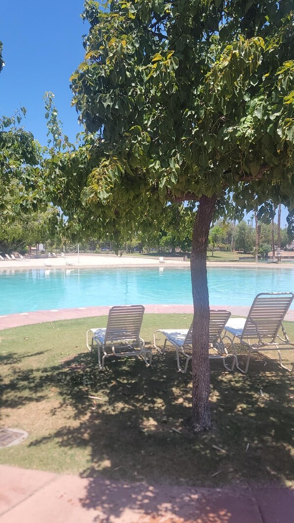 Alberca al aire libre 