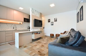 Apartment | Living area - Floripa Residence-Apartamento 3 quartos (Florianopolis)
