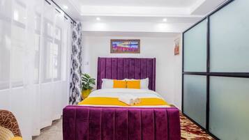 2 habitaciones, tabla de planchar con plancha, wifi y ropa de cama