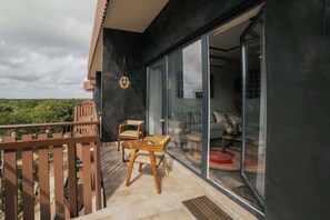Exterior detail - 2 luxury apt, Terrace w/ parcial sea view! (Tulum)