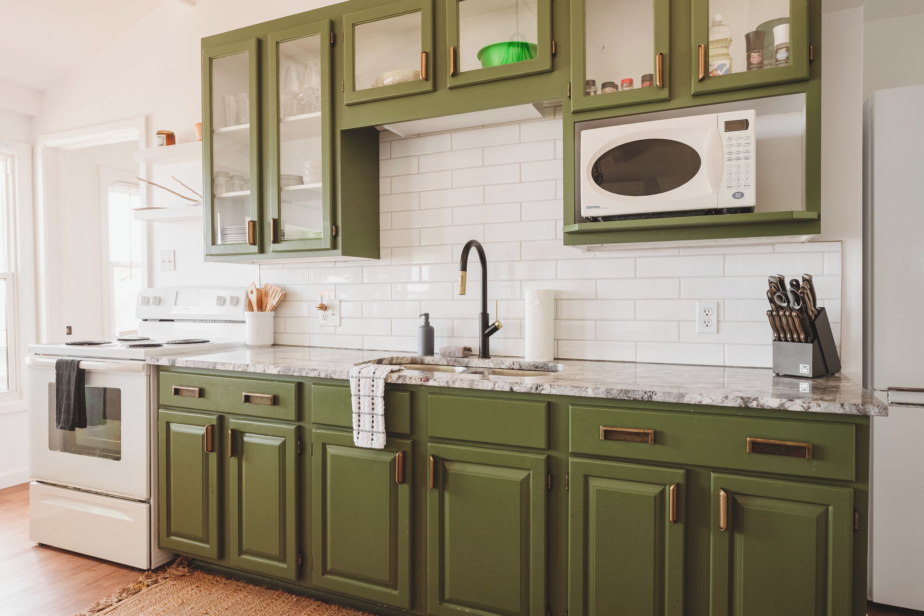 Microwave, oven, stovetop