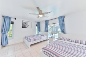 4 chambres, fer et planche à repasser, Wi-Fi gratuit, draps fournis