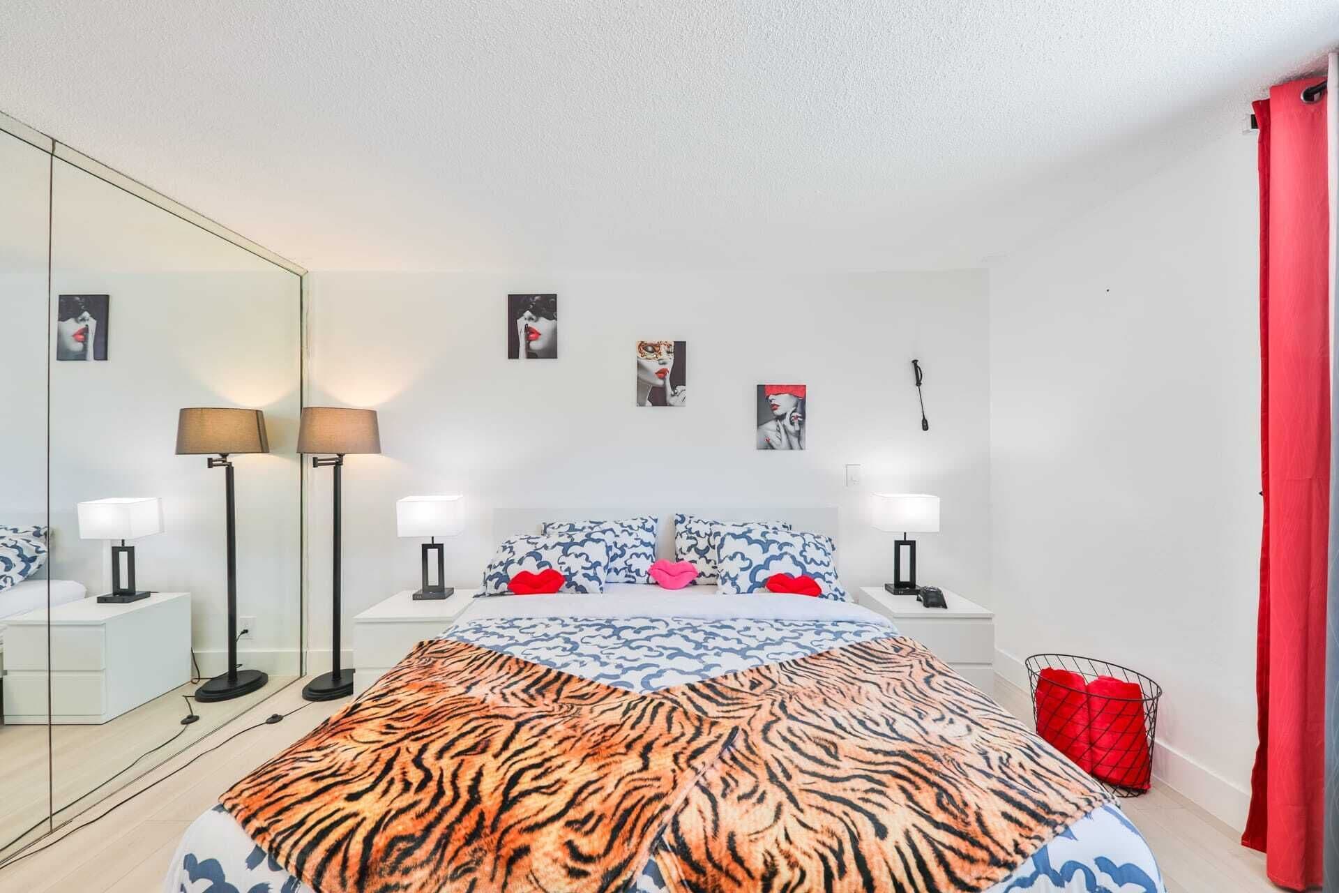 1 bedroom, iron/ironing board, travel crib, free WiFi