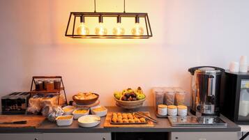 Petit déjeuner continental compris tous les jours