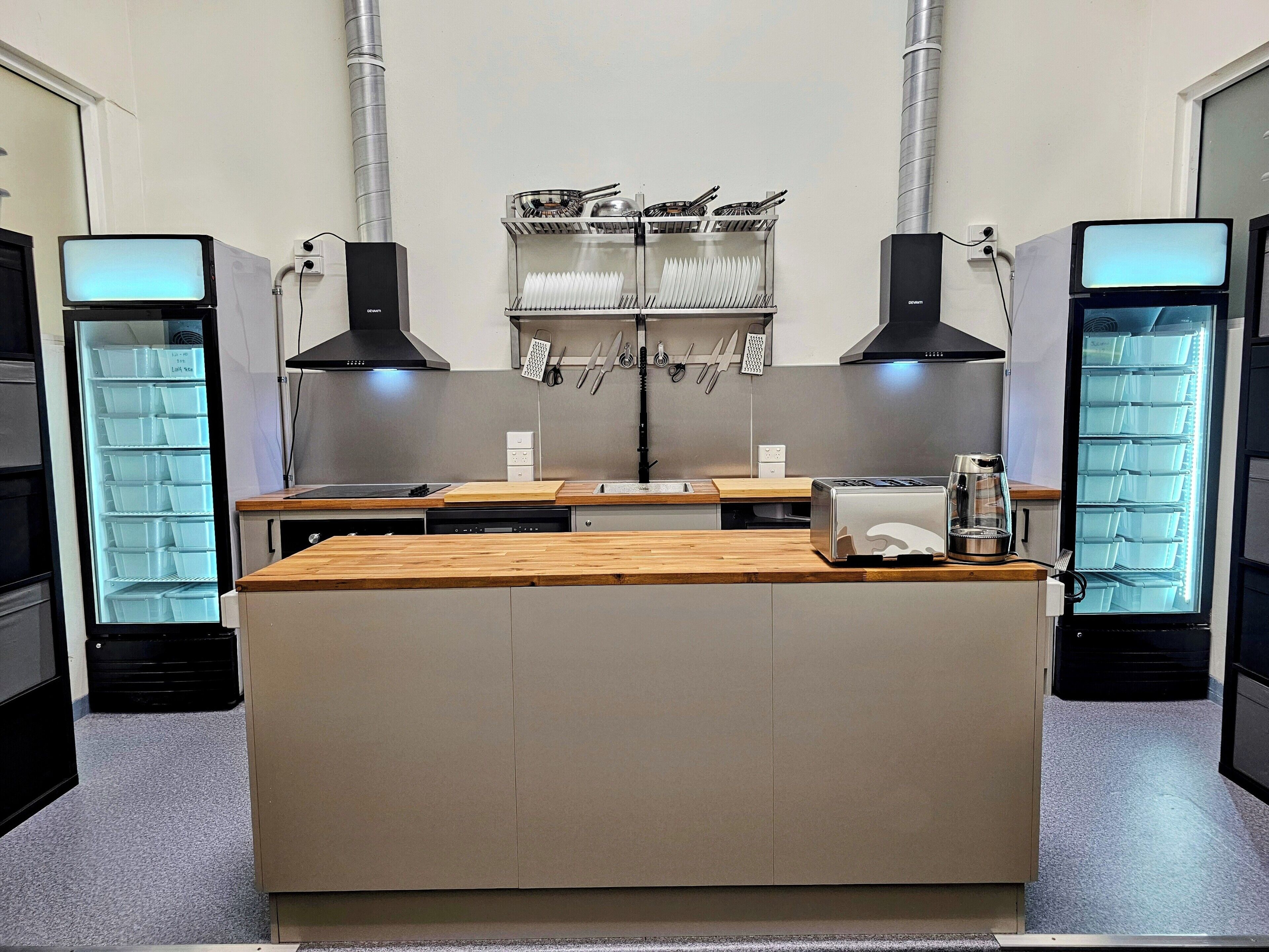 Shared kitchen facilities