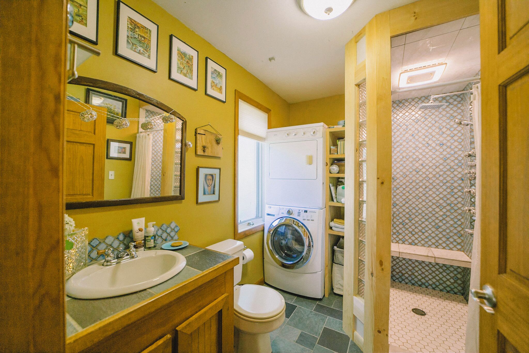 淋浴設備、風筒、提供毛巾、番梘