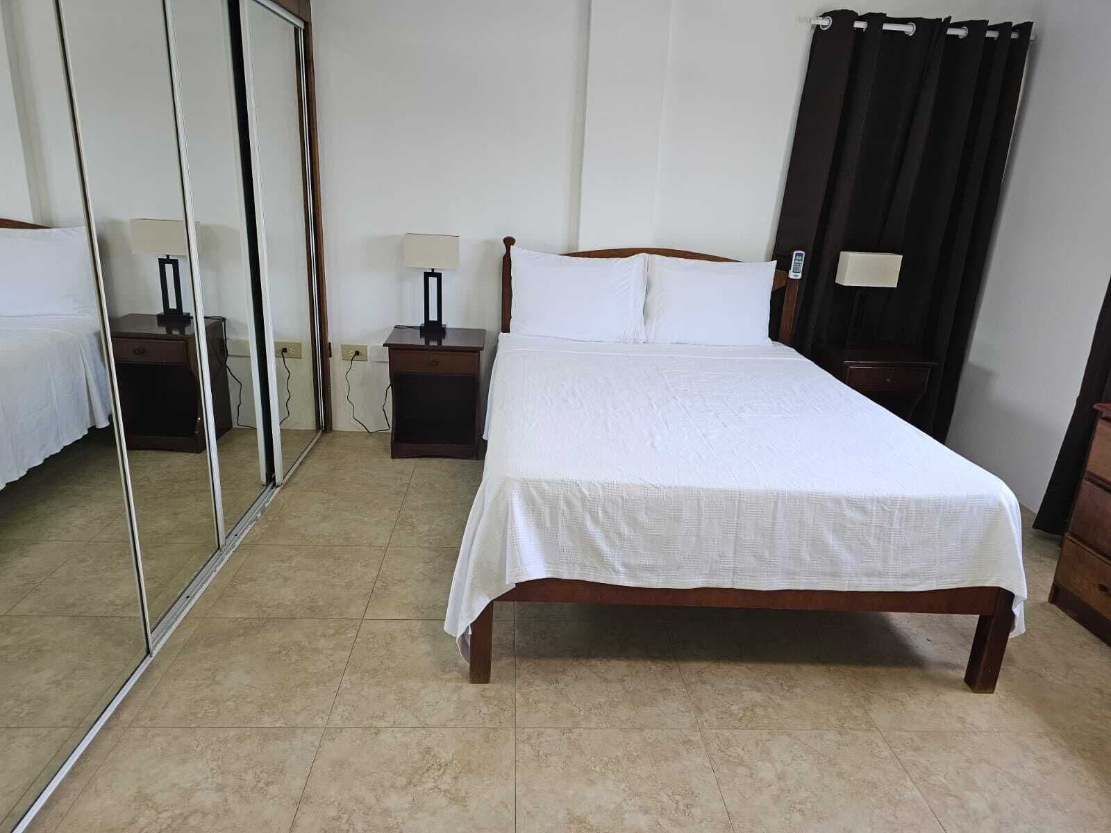 Blackout drapes, iron/ironing board, WiFi (free)