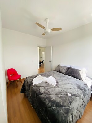 2 bedrooms, WiFi, bed sheets - Furnished Apartment in Extrema MG (Extrema)