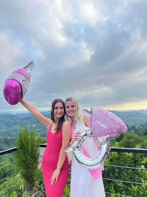 Vista desde la propiedad