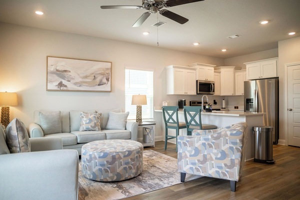 Área de sala de estar