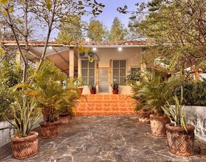 Façade de l’hébergement