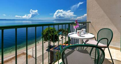 Villa Paško - Double room with Balcony and Sea View