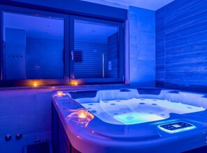 Bain à remous intérieur