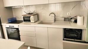 アパートメント 2 ベッドルーム 喫煙可 バルコニー | 専用キッチン