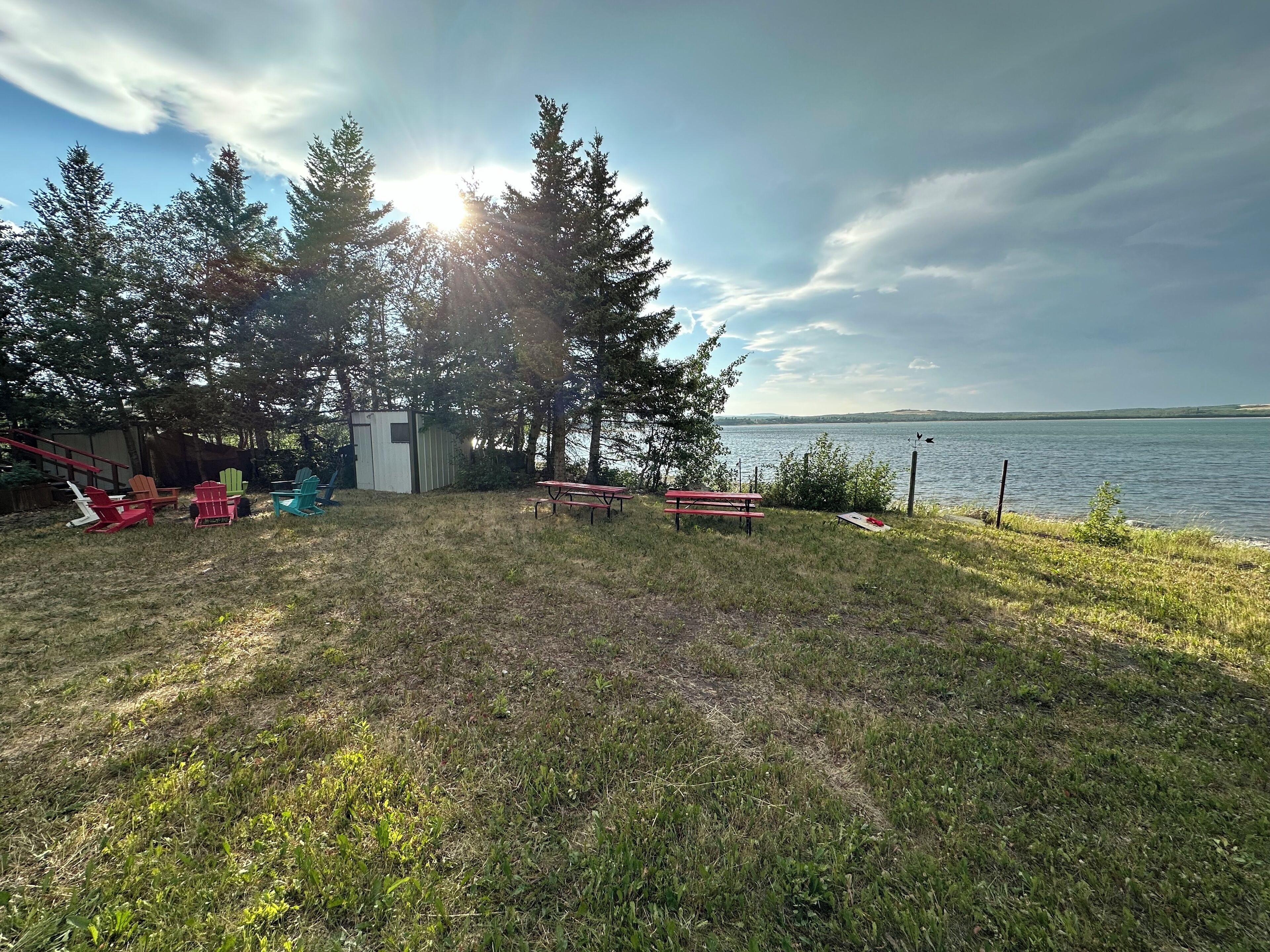 Overnatningsstedets område