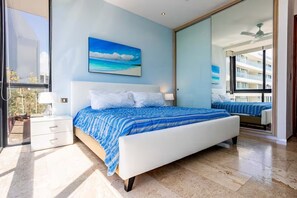 2 bedrooms, iron/ironing board, free WiFi, bed sheets - Beautiful 2bd-2bth - Ocean Views (Playa del Carmen)