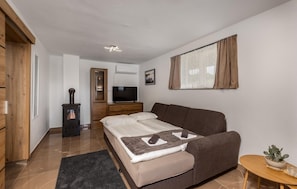 1 Schlafzimmer, Zimmersafe, Reisekinderbett, kostenloses WLAN