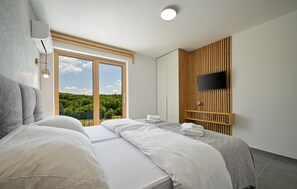 3 Schlafzimmer, Zimmersafe, Reisekinderbett, kostenloses WLAN