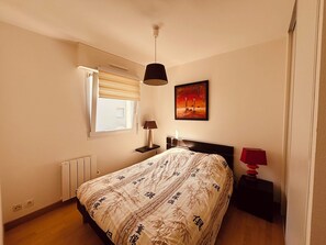 2 chambres, draps fournis