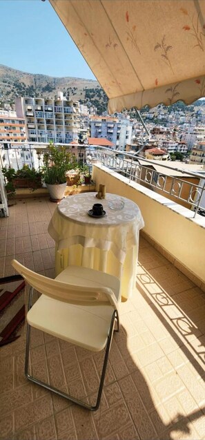 Balcony - Albania Sarand Koder Apartment (Sarandë)