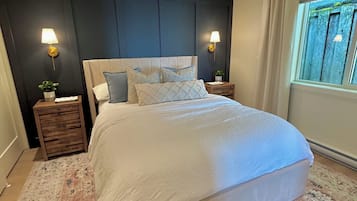 1 habitación, tabla de planchar con plancha, wifi y ropa de cama