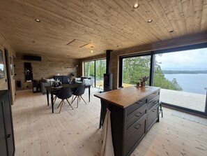 Dining - Holiday home with sauna and lake view in scenic Lönashult | SE06090 (Lönashult)