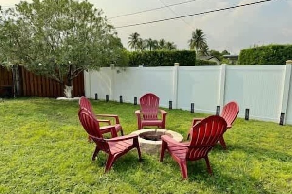 Enceinte de l’hébergement