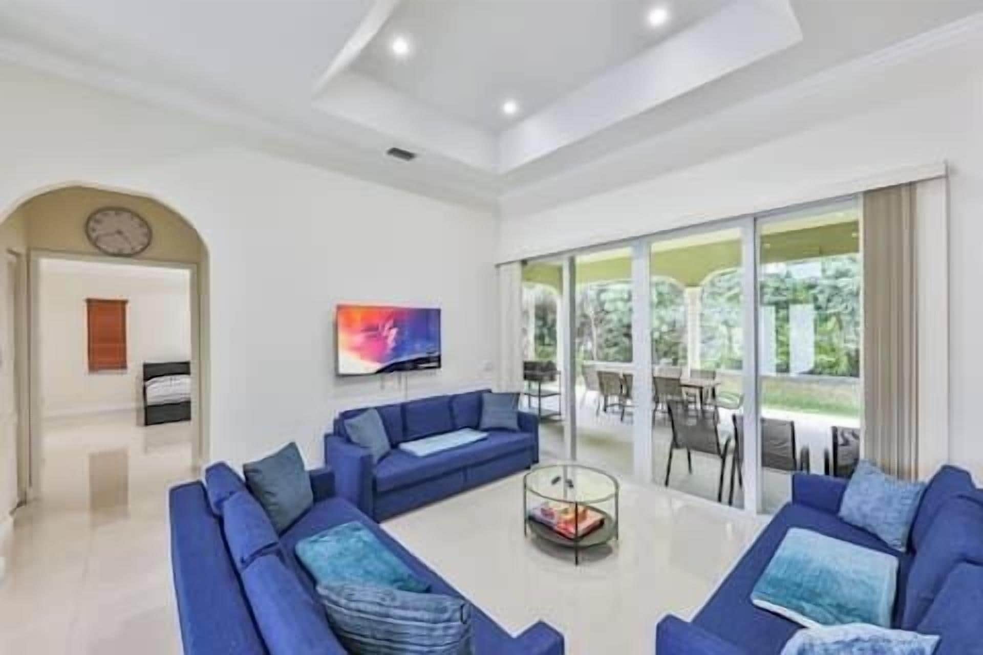 TV connectée, cheminée, livres