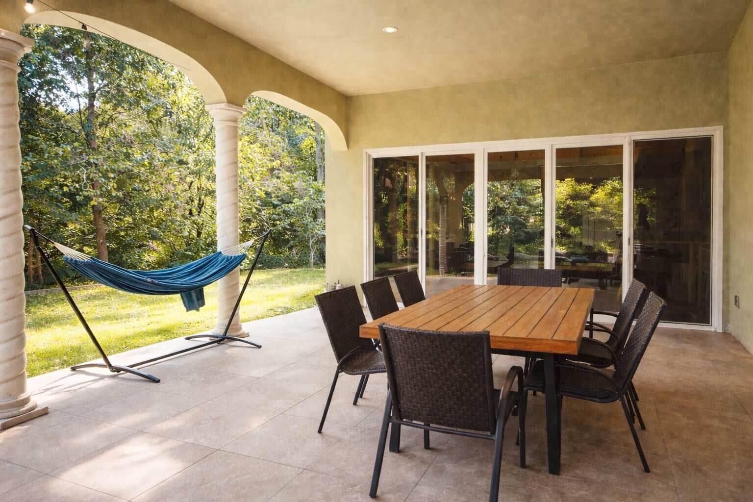 Restauration en plein air