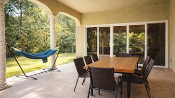 Restauration en plein air