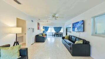 Smart-TV, peis og kontorer