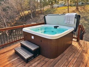 Bain à remous extérieur