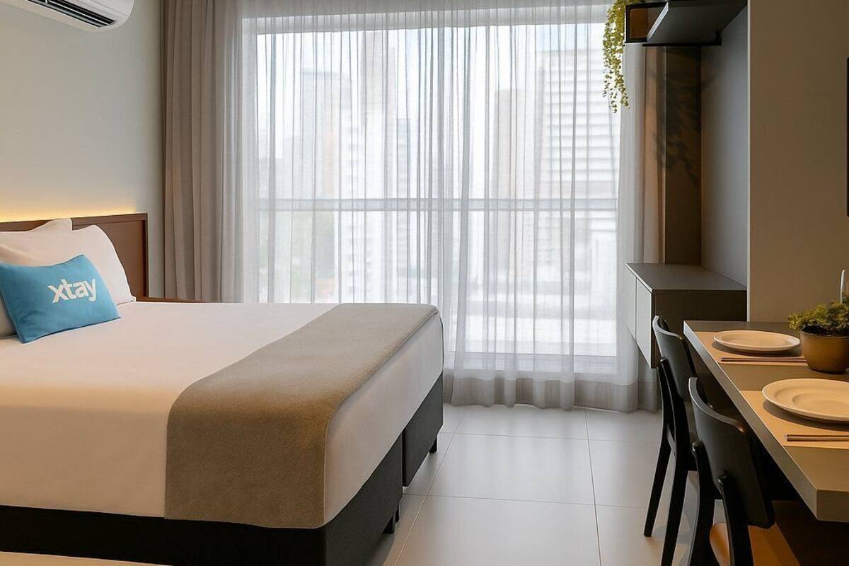 Premium Studio, Balcony | Free WiFi, bed sheets