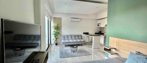 1 Schlafzimmer, Schreibtisch, Bügeleisen/Bügelbrett, WLAN