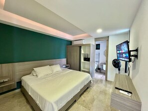 1 Schlafzimmer, Schreibtisch, Bügeleisen/Bügelbrett, WLAN