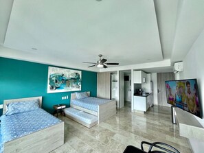 1 Schlafzimmer, Schreibtisch, Bügeleisen/Bügelbrett, WLAN