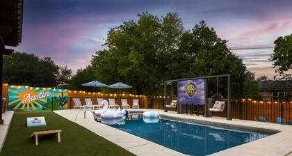 Bachelorette Oasis | Pool, Spa, Fire Pit & Games