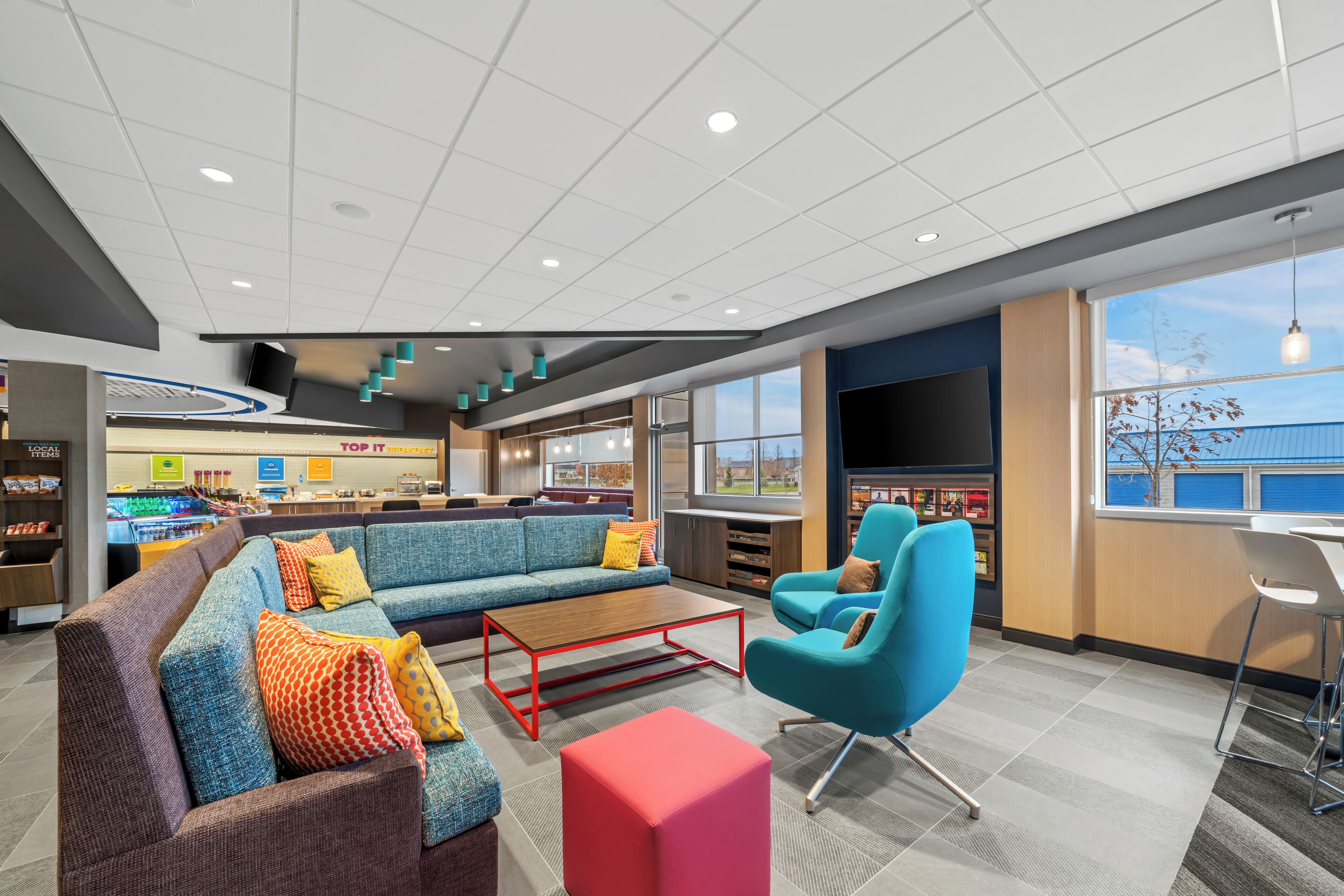 Khu tiếp khách ở sảnh